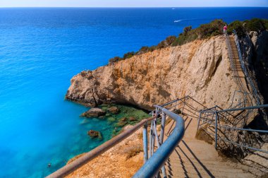 Porto katsiki beach lefkada Adası, Yunanistan