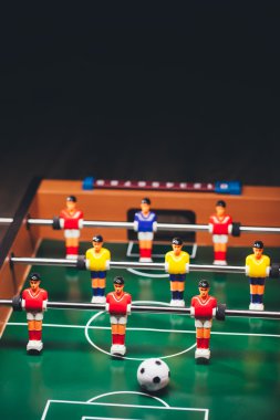 Masa futbol futbol oyunu (yapay modeli kicker ya da langırt)