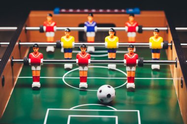 Masa futbol futbol oyunu (kicker)