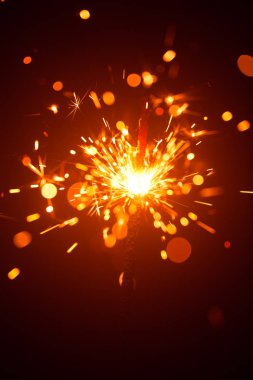 Haze kırmızı ışık ile Noel maytap