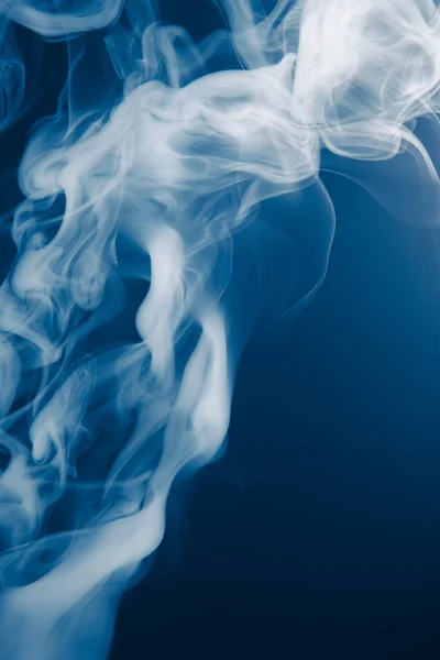 Blue smoke background — Stock Photo, Image