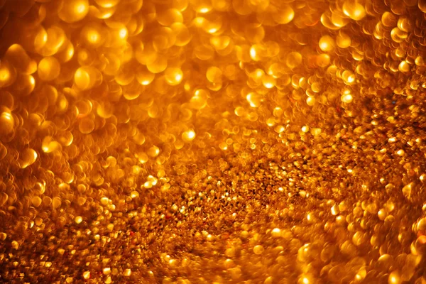 Gouden glitter bokeh achtergrond — Stockfoto