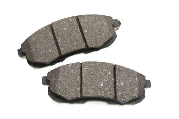 Car brake pads, isolated on white — Stock Photo, Image