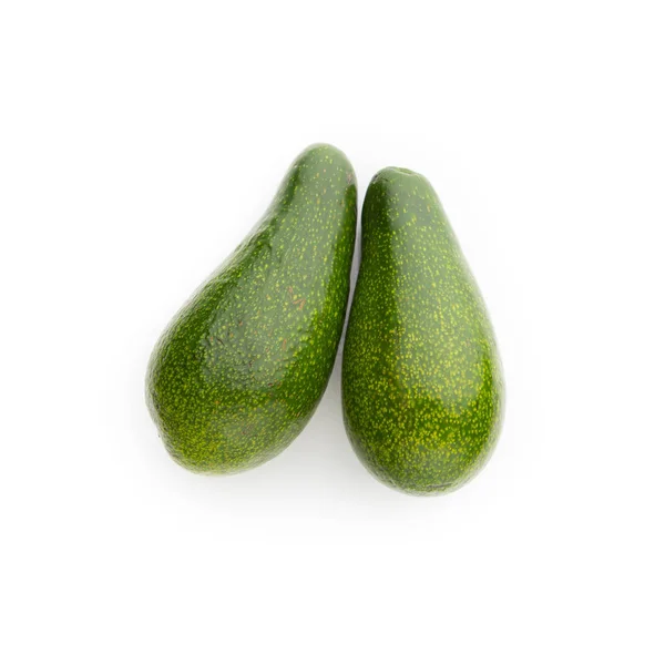 Verse avocado's geïsoleerd op wit — Stockfoto