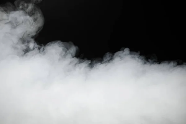 Fondo fumo e nebbia densa — Foto Stock