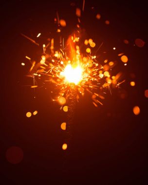 Haze kırmızı ışık ile Noel maytap