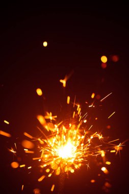 Haze kırmızı ışık ile Noel maytap