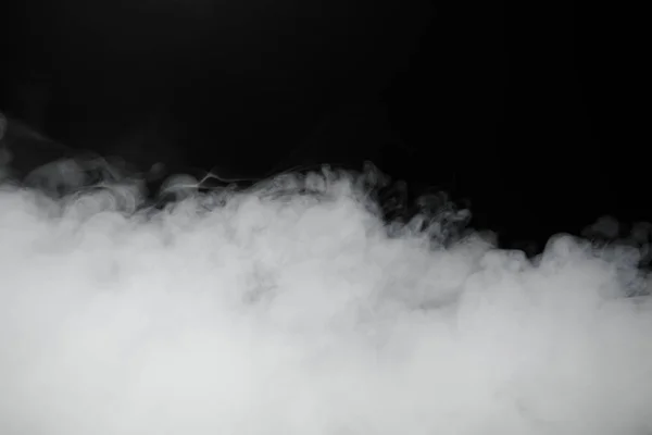 Fondo fumo e nebbia densa — Foto Stock