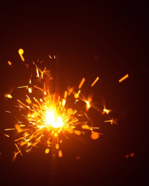 Haze kırmızı ışık ile Noel maytap