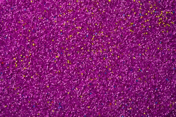 Purple glitter decoration powder texture — Stock Photo, Image