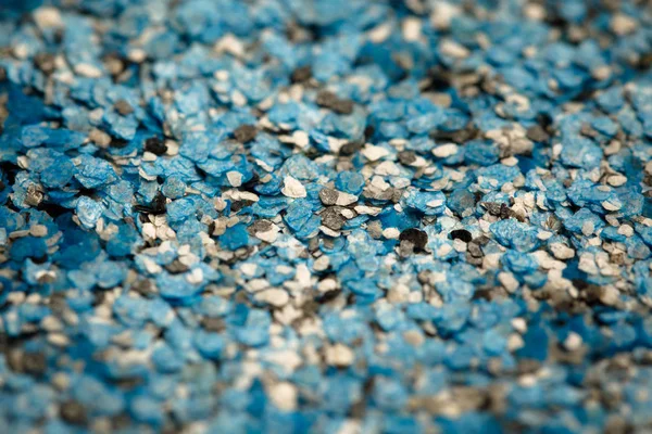 Textura de casca decorativa, frações azuis — Fotografia de Stock