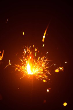 Haze kırmızı ışık ile Noel maytap