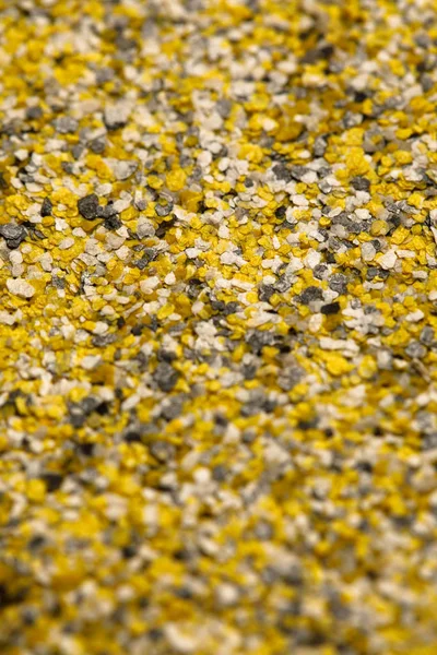 Decoratieve shell textuur, gele breuken — Stockfoto