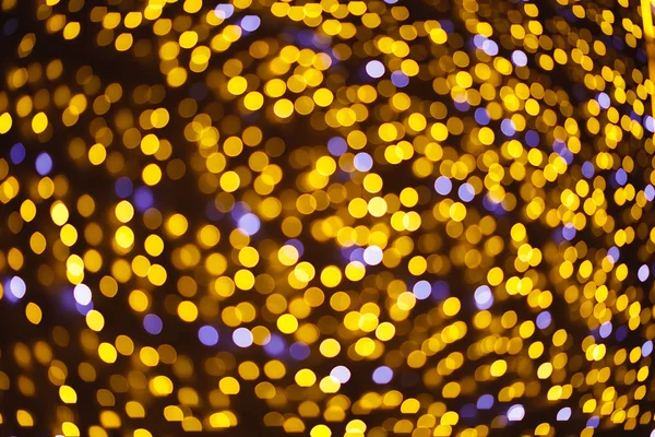 Bokeh LED-Lichter defokussiert Hintergrund — Stockfoto