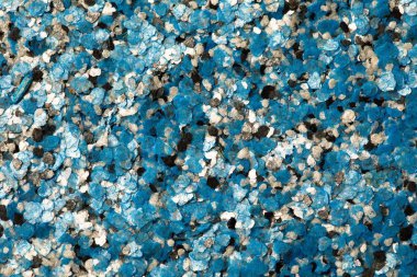 Dekoratif kabuk dokusu, mavi kesirler 