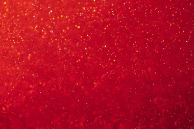 Kırmızı duş jeli doku