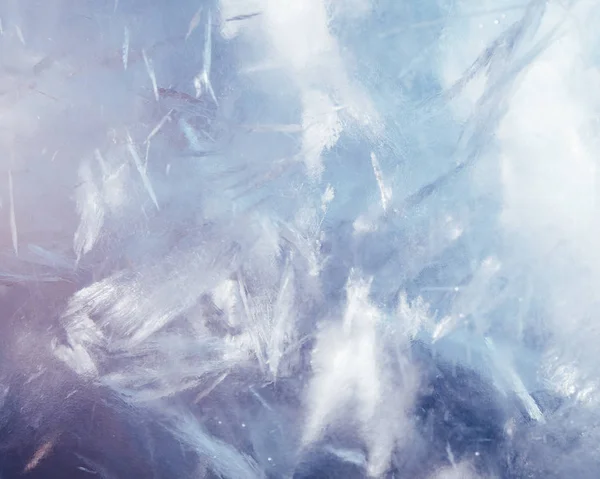 Textura congelada de hielo —  Fotos de Stock