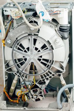 çamaşır makinesi açık kasa ile hizmet için hazır