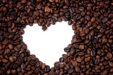 kahve Sevgililer çerçeve arka plan