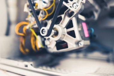 kemer rulo ile çamaşır makinesi motoru