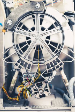 çamaşır makinesi açık kasa ile hizmet için hazır