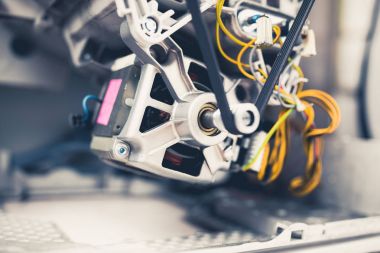 kemer rulo ile çamaşır makinesi motoru