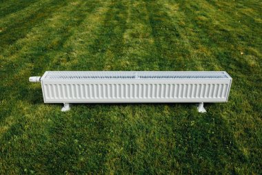 yeşil çim, kavram Isıtma ekolojik radyatör
