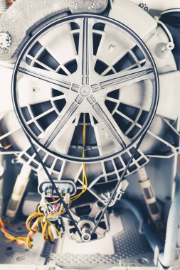 çamaşır makinesi açık kasa ile hizmet için hazır