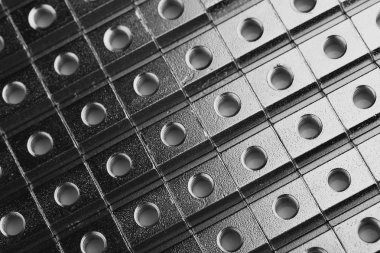 vida somun üst üste endüstriyel arka plan slayt