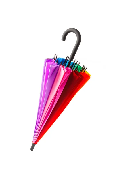 Vícebarevné deštník izolovaných na bílém — Stock fotografie