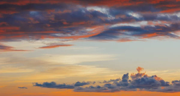 Red sky sunset background — Stock Photo, Image