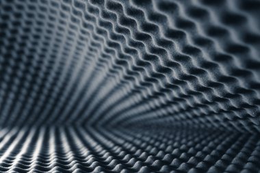 akustik köpük soyut gri arka plan