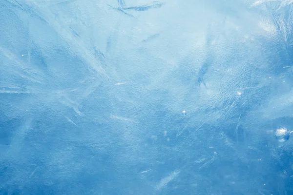冰的蓝色冰冻质感 — 图库照片
