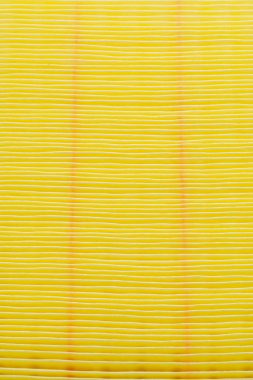 Araba motoru için sarı hava filtresi