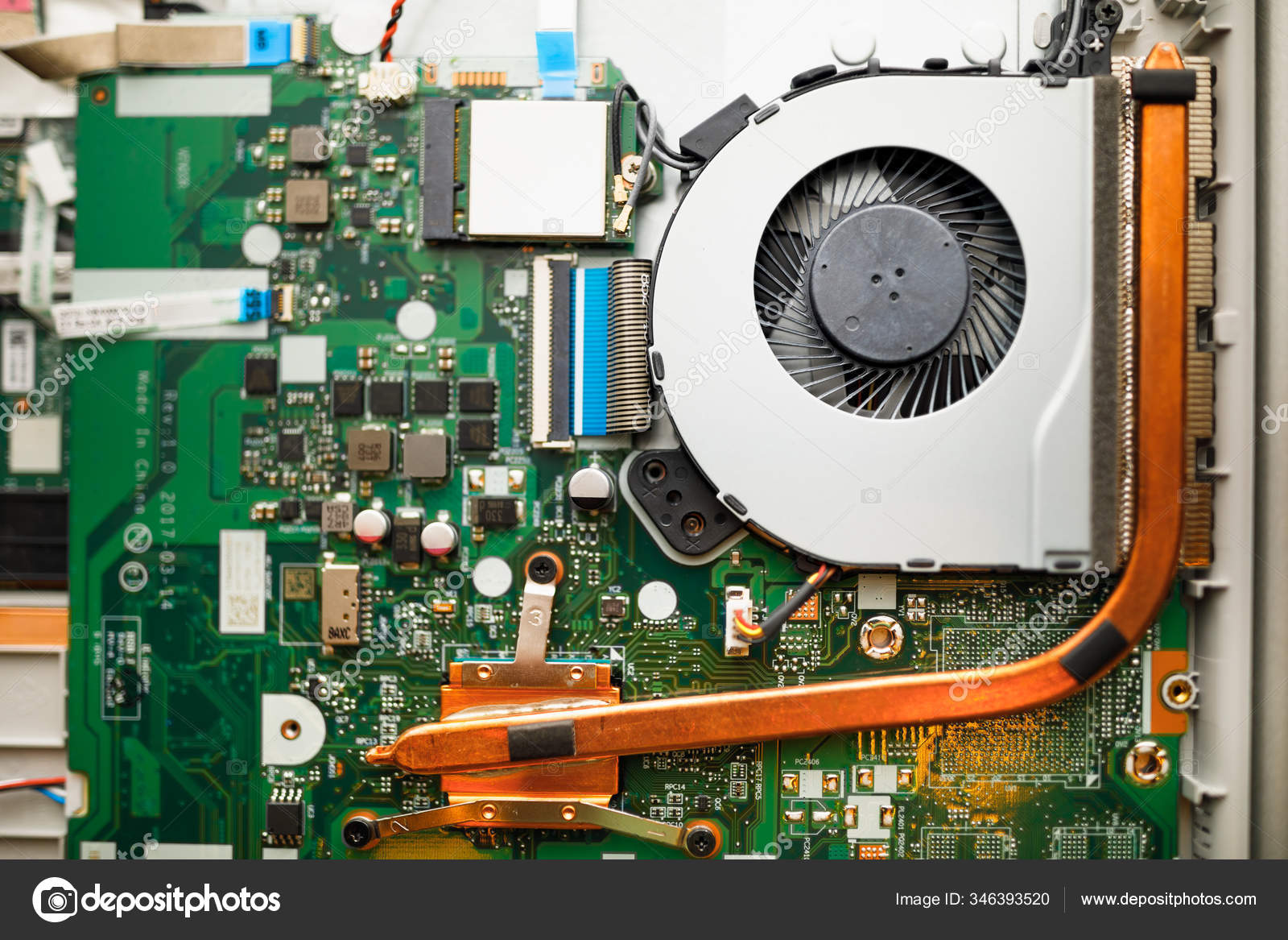 Laptop Ventilation Cooling System Copper Heatsink Pipe Motherboard laptop-ventilation-cooling-system-copper-heatsink-pipe-motherboard