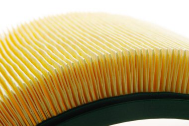 Araba motoru için sarı hava filtresi