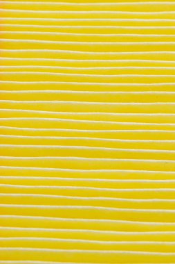 Araba motoru için sarı hava filtresi