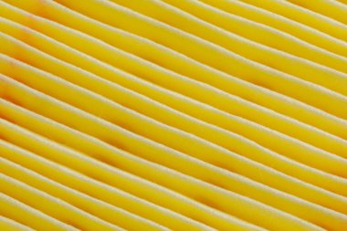 Araba motoru için sarı hava filtresi