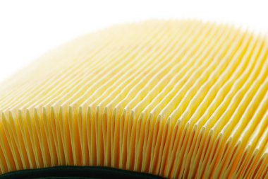 Araba motoru için sarı hava filtresi