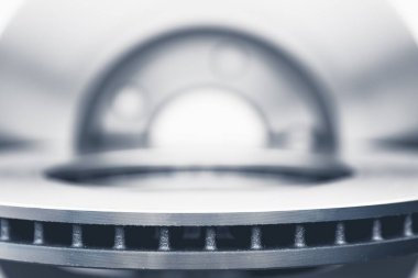 araba fren diskleri, yakın çekim görüntüsü