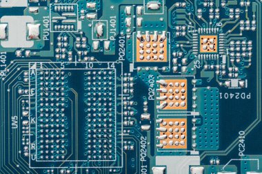 yazdırılmış devre kartı (pcb), makro görünüm