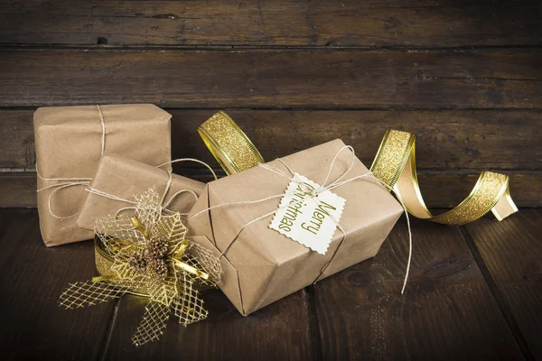 Gifts for christmas celebration — Stock Photo, Image