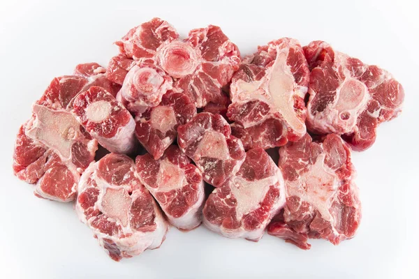 Oxtail isolado sobre um fundo branco — Fotografia de Stock