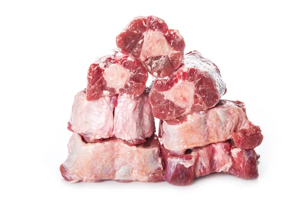 Oxtail isolado sobre um fundo branco — Fotografia de Stock