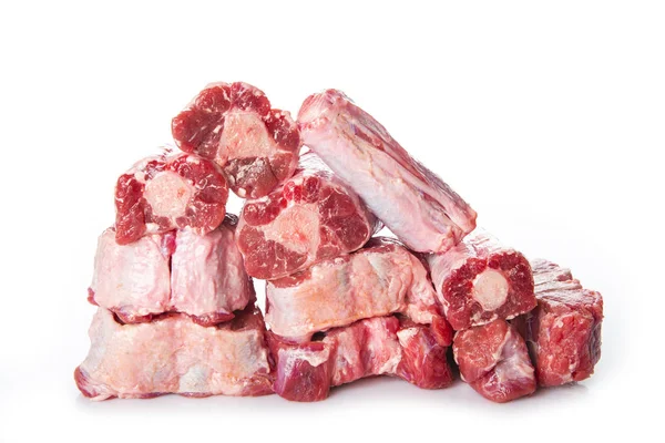 Oxtail isolado sobre um fundo branco — Fotografia de Stock