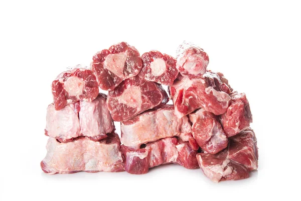 Oxtail isolado sobre um fundo branco — Fotografia de Stock