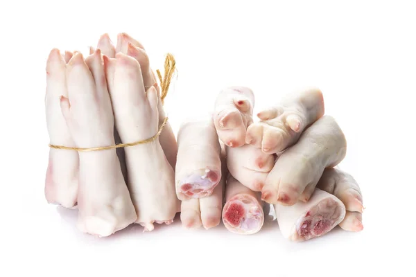 Raw crubeens or pig trotters — Stock Photo, Image