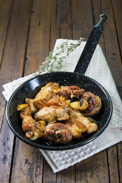 Estilo de la abuela pollo frito — Foto de Stock