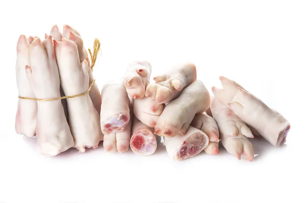 Raw crubeens or pig trotters — Stock Photo, Image