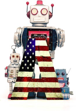 Amerika vintage mektup